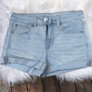 Light Blue Jean Shorts